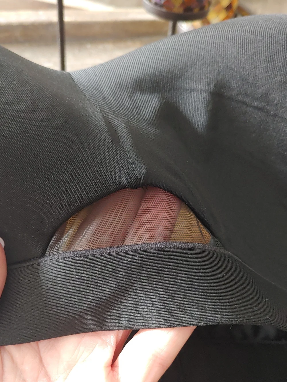 Gorgeous Cacique 48DDD Black Vented Padded Wirefree Sexy Bra